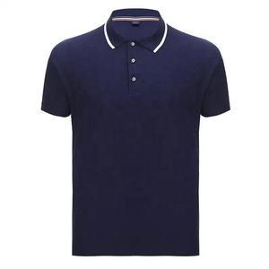 Camisetas Polo para Hombre, las Mejores, Personalizadas, al por Mayor, Nueva Moda, Tejido de Punto, Mangas Largas y Nuevo Diseño de Bloques de Color - Product Image 4