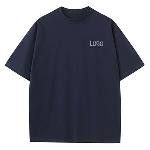 Camisetas de hombre impresas con el logotipo personalizado de la marca OEM directo de la fábrica de Bangladesh Camiseta de gran tamaño de punto de color sólido con pase QC 100% - Product Image 5