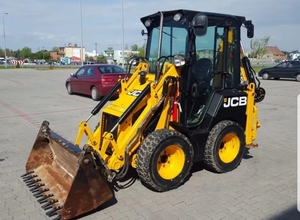 JCB 1CX Retro <b>Backhoe</b> <b>Loader</b> with Front and Back <b>Loader</b> Construction Machinery - Product Image 4