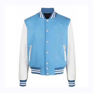 Custom Style Varsity Winter Jacket Men's Melton <b>Wool</b> Varsity Jackets Wholesale Letterman Winter Jacket with Leather Sleeves - Product Image 1