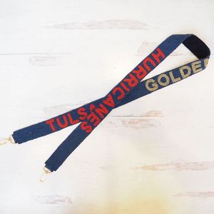 สินค้าใหม่สำหรับ2025 Dey Go bengals ดีไซน์สีดำส้ม unisex ต่างหูลูกปัดทำด้วยมือ - Product Image 2