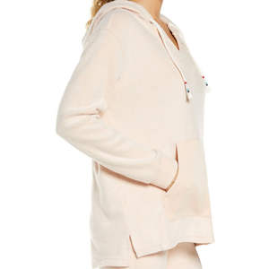 Sudadera con capucha de lana suave personalizada 2025 para mujer, ropa de calle transpirable de secado rápido de alta calidad para invierno - Product Image 5