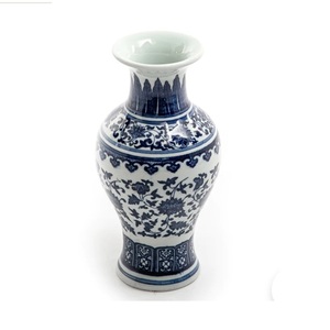 <b>Outdoor</b> or Indoor Decoration Flower Vase for Enamel Printed Finishing Aluminium Metal Flower Vase for Best Quality - Product Image 1