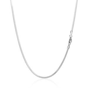 Elegante Cadena Cubana Chapada en Plata de 2 mm, Estilo Hip Hop, para Mujer y Hombre, Joyería Fina Cristiana, Plata de Ley 925, Estilo Miami - Product Image 4