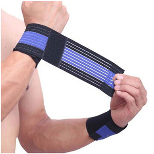Bandes de poignet pour la musculation de haute qualité, sur mesure, confortables, durables, en néoprène, antidérapantes, à lacets, pour la salle de sport, imperméables, unisexes - Product Image 4