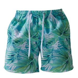 Short de plage décontracté 100% coton pour homme, taille 6XL, étiquette personnalisée, Baggy multi-poches, taille élastique lavée avec cordon de serrage, nouveauté - Product Image 3