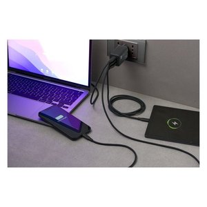 Cargador USB Tipo-C, USB Tipo-A MULTIPOWER MICRO 65W GaN Power Delivery Negro ACHUSBGAN3PD65WK - Product Image 6