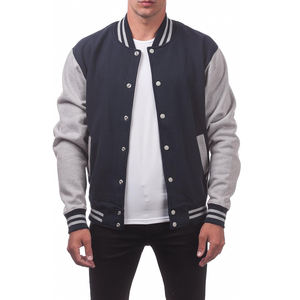 Latest Style Hot Rate Premium Quality Varsity Jacket Customized Color Plus Size Men Wool Body for Men's Varsity Jacket - Product Image 1