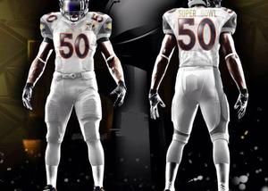 Uniforme de football américain réversible d'usine d'origine, personnalisé, imprimé en twill, de haute qualité, maillots pour adultes, couleur personnalisée - Product Image 3