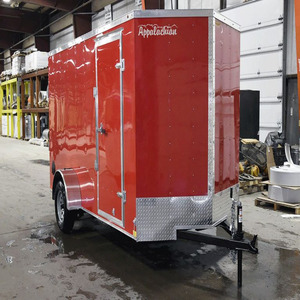Manley Enclosed Ultimate Heavy Duty Galvanised Tradesman Builders Expanded High Intensity Aluminium <b>Floor</b> Double Axles <b>Trailer</b> - Product Image 1