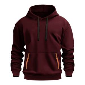 <b>Work</b> <b>Hoodies</b> <b>for</b> <b>Men</b> Gym Long Sleeve Fleece Hoodie Soft Casual Pullover Hooded Sweatshirt Plain Hoody Lightweight - Product Image 3