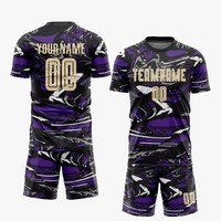 T-shirts de football personnalisés à séchage rapide et ensemble de maillots Kits d'uniformes de football