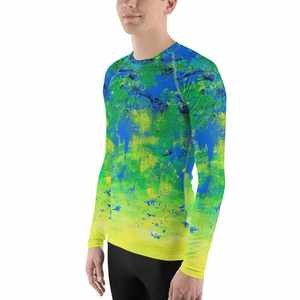 Secado rápido y protección UV 100% Material de poliéster Sublimación personalizada Rendimiento Camisas de pesca de manga larga para hombres - Product Image 3