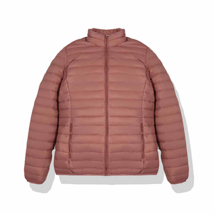 Wholesale New Arrival Custom Logo Printed Quilted <b>Waterproof</b> Winter Puffer <b>Jacket</b> Women <b>Plus</b> <b>Size</b> Option High Quality Fabric - Product Image 1