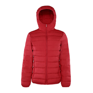 Chaqueta acolchada con capucha Lisa personalizada para mujer, chaqueta acolchada ligera con edredón, abrigos acolchados para mujer - Product Image 3