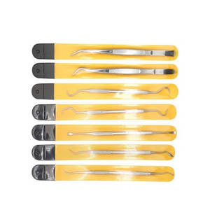Stainless Steel Dental Oral Care Examination Kit <b>Teeth</b> <b>Cleaning</b> Dental <b>Tools</b> Kit with Mouth Mirror Surgical Instruments - Product Image 3