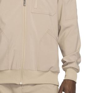 Blouse médicale à manches longues avec fermeture éclair sur le devant, conçue pour les uniformes, inspirée des blouses Cherokee, en tissu doux, pour infirmières et personnel médical. - Product Image 3