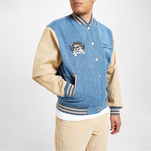 Chaqueta Universitaria de Béisbol Premium para Hombre 2025, Chaqueta Bomber de Lana para Invierno, Estilo Letterman, Todas las Tallas, Impermeable - Product Image 5