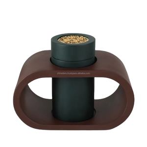 Brûleur d'encens en bois de luxe Majestic Noor, style arabe traditionnel, pour le Ramadan, parfum d'intérieur et présentation de cadeaux - Product Image 1