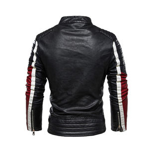 Bas quantité minimale de commande Veste de haute qualité en cuir 100% Veste en cuir véritable Mode personnalisée Hommes Vestes en cuir - Product Image 6