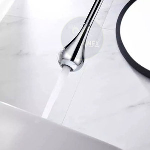 Mitigeur encastré au plafond de dernière conception, qualité supérieure, moderne, en laiton, à fixation murale - Product Image 5