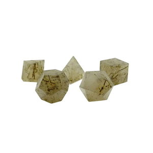 Ensemble de pierre de Quartz Tourmaline Feng Shui de haute qualité sculpté à la main cristal géométrie solides platoniques Collection de pierres naturelles sacrées - Product Image 3