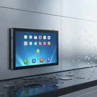 Panel PC Táctil Ultrafino de 15.6 Pulgadas con Bisel Delgado de 10 mm, IP65, Pantalla IPS Full HD de Vista Amplia, Interfaz Capacitiva, CPU I3/I5/I7