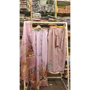 Ensemble Salwar Kameez FUSION long 3 pièces, série grande taille SL00252, en rayonne - Product Image 2