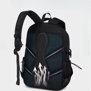 High Quality Unisex Soft Polyester Student <b>Backpack</b> <b>Waterproof</b> Convenient Laptop Compartment Fashionable Outdoor Zipper Thread - Product Image 4