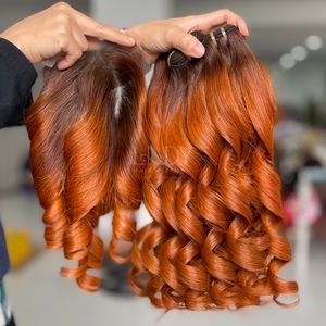 Extensions de cheveux humains vietnamiens de qualité supérieure, prix avantageux, cheveux raides et volumineux, couleur ombrée, ensemble de mèches avec fermeture, 2025 - Product Image 6