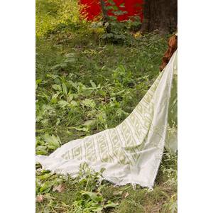 Traje de 3 Piezas para Mujer con Estampado de Laca, Encaje y Dupatta CL-52436 - Product Image 6