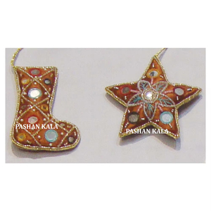 ผ้าปักลาย zari ประดับด้วยลูกปัดสำหรับตกแต่งงานปาร์ตี้ปีใหม่และบ้าน - Product Image 1