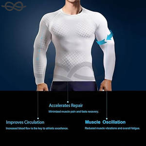 Chemises de compression d'entraînement à manches longues et courtes Rash Guard maillot de corps athlétique Gym Sports Fitness Running Training MMA - Product Image 5