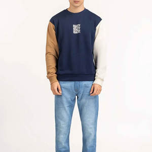 Sweat-shirt grande taille imprimé de logo personnalisé pour hommes vêtements de sport 100% coton pour l'hiver en différentes tailles et couleurs - Product Image 3