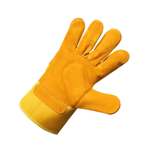 ถุงมือนิรภัยสำหรับทำงานทำจากหนังถุงมือนิรภัย - Product Image 3