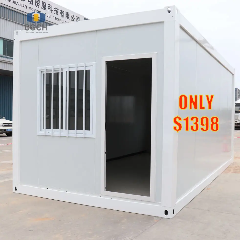 CGCH Double Story Duplex Moderne Fertighäuser Benutzer definierte 20 Ft Easy Assem ble Flat Pack Container House Thailand