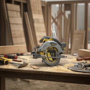 Scie circulaire Stanley 18V, scies électriques sans batterie ni chargeur - Product Image 3