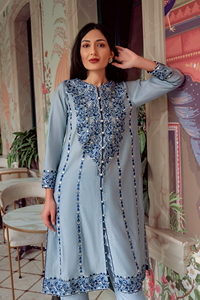 Vestido de fiesta paquistaní Salwar Kameez informal de estilo indio, vestido de fiesta paquistaní, traje de algodón para mujer, vestidos elegantes cosidos para mujer - Product Image 5