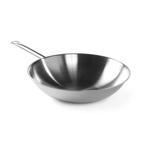 Sartén Wok HENDI de 3 Capas Sin Tapa 360x(H)100mm - Product Image 1