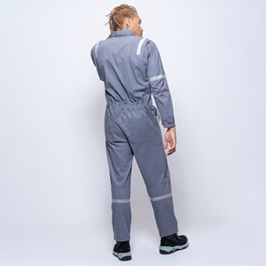 ชุดทำงานผ้าฝ้ายสะท้อนแสงโลโก้กำหนดเองได้มองเห็นได้ชัดเจน - Product Image 2