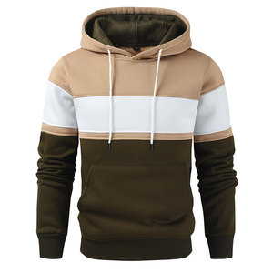 Sudaderas con capucha térmicas orgánicas de moda de gran tamaño de color sólido Hip Hop de peso pesado personalizadas sudaderas con capucha gruesas pesadas de ajuste suelto - Product Image 1