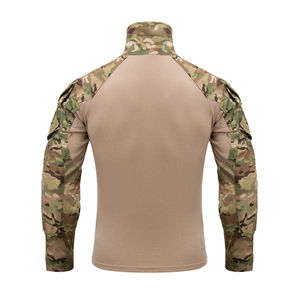 Ensemble uniforme de camouflage personnalisé OEM ODM pour hommes, t-shirt à manches longues et pantalon, pour entraînement en plein air, camping, chasse - Product Image 5