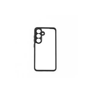 Funda Protectora Transparente de TPU Suave para Cámara Samsung Galaxy S24 - Negra (Silicona Electrochapada) - Product Image 1