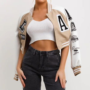 High Quality Custom LOGO Letterman Jackets Wholesale Men Baseball Jackets Winter <b>Clothes</b> Letterman Jackets - Product Image 6