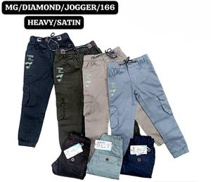 Meilleur pantalon enfants garçons multi-poches Cargo style droit OEM POLYESTER coton tricoté technique délavée - Product Image 2