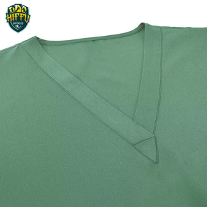 Uniformes médicos OEM para clínicas y hospitales, conjunto médico unisex transpirable con opciones de logotipo - Product Image 4