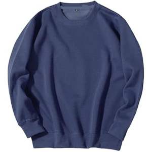 Sudadera con capucha de invierno para hombre al por mayor, personalizada, de poliéster/algodón, estilo urbano, bordada, de forro polar, cuello redondo, lisa y forrada. - Product Image 3