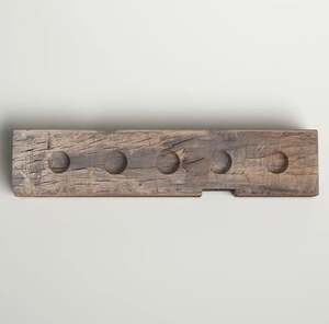 Wooden modern tabletop votive holder indoor & outdoor <b>tealight</b> <b>candle</b> holder for home hotel office wedding party decoration - Product Image 1