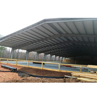 Hangar préfabriqué en acier de haute précision, entrepôt, hangar métallique préfabriqué, bâtiments