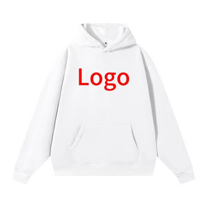 Sudadera con Capucha Unisex 100% Algodón Personalizada, Transpirable, Antiencogimiento, Forrada, de Punto Sólido, Ecológica, con Cierre, Estilo Cómodo, Corta, Talla XS - Product Image 3